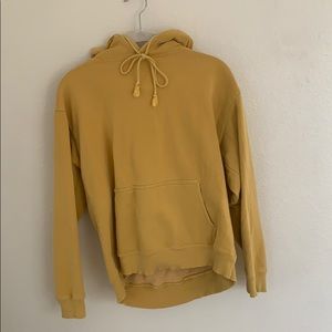Yellow Pacsun Oversized Hoodie